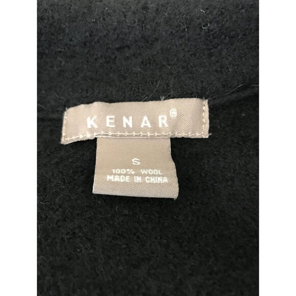 Kenar Black Wool Blazer Size Small - Picture 7 of 7